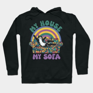 Funny Groovy Cat Hoodie